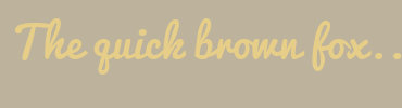 Image with Font Color E6CE88 and Background Color BDB29C